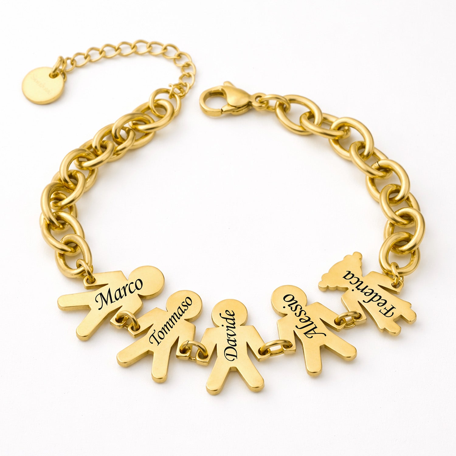 Bracciale I Miei Figli con Nomi Personalizzati