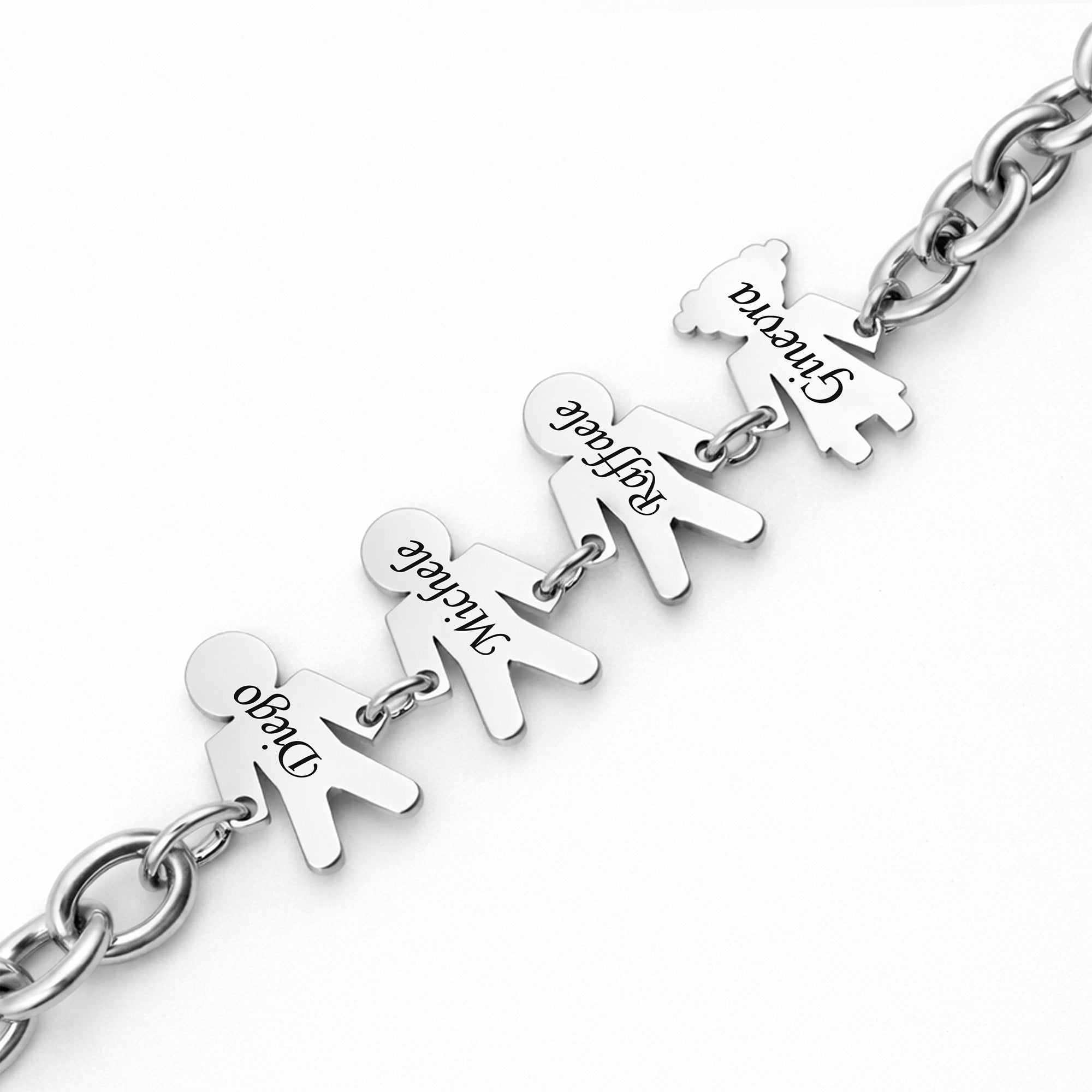 Bracciale I Miei Figli con Nomi Personalizzati