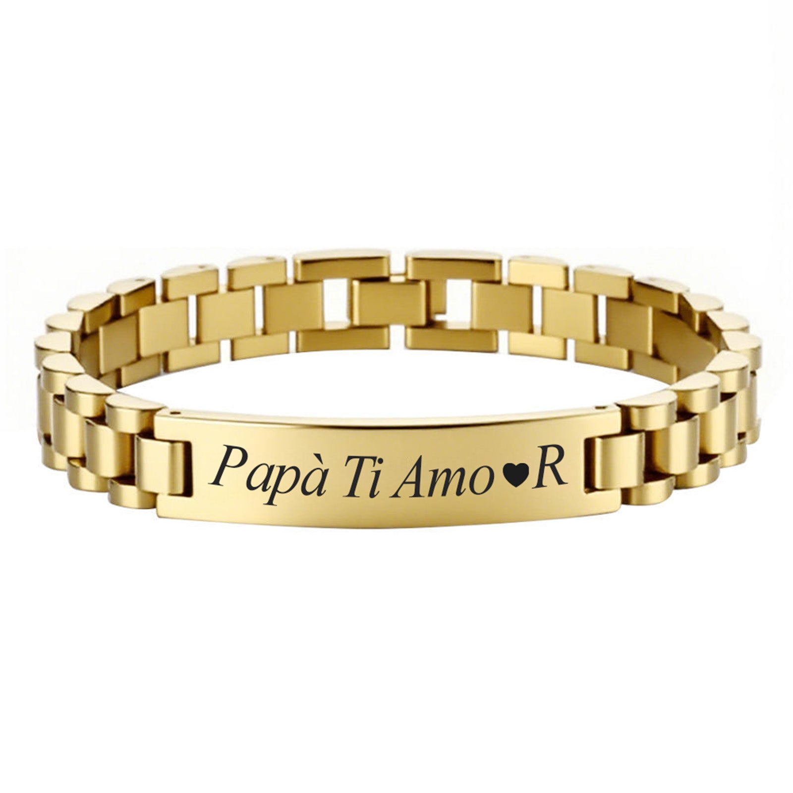 Bracciale Personalizzato con Maglia Orologio Giubileo Luxury