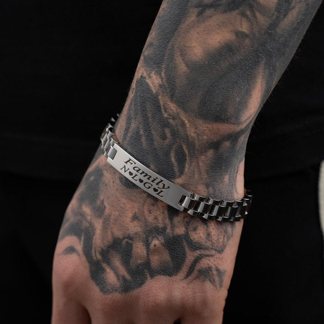 Bracciale Personalizzato con Maglia Orologio Giubileo Luxury