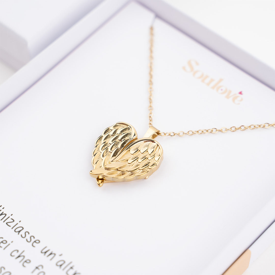 Collana Angelo con Foto ✦ Collana Eternal Angel