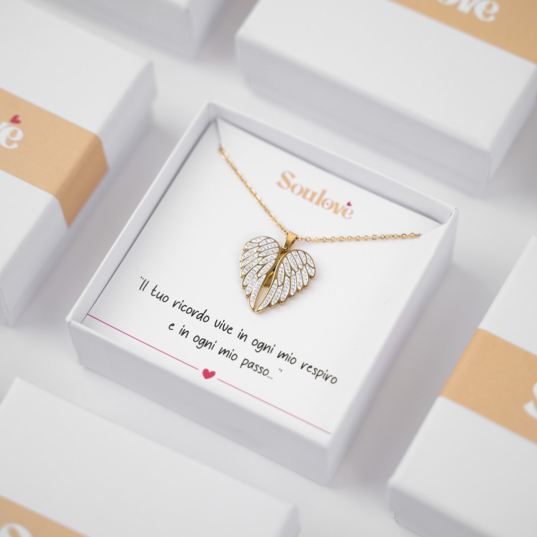 Collana Angelo mio l'originale ✦ Incidi il nome del tuo Angelo