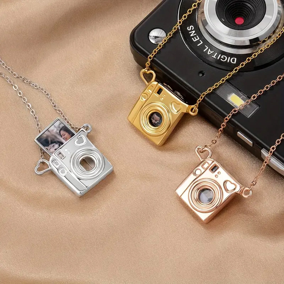 Collana Polaroid con foto Personalizzata