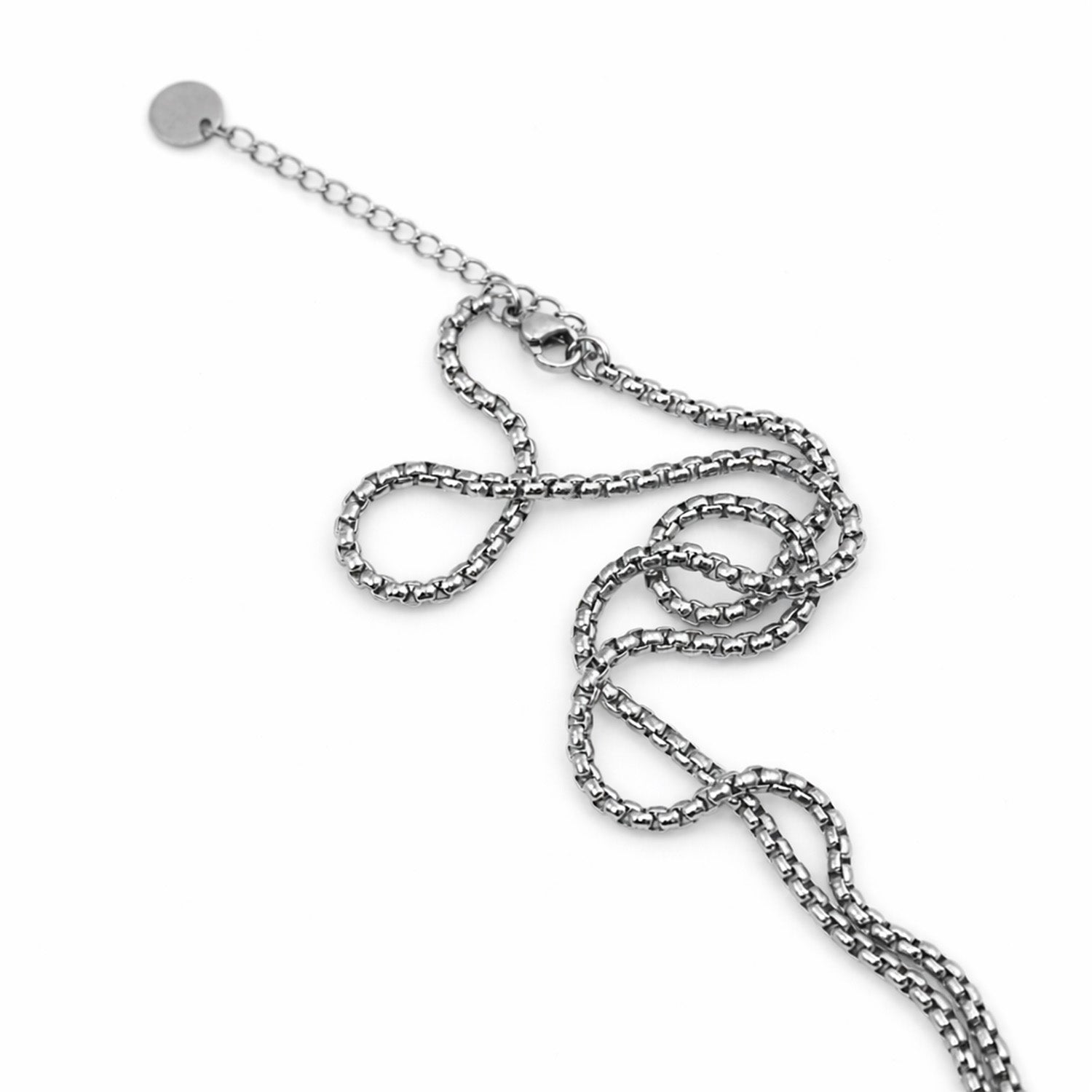 Collana Papà Amore Senza Fine ✦ Piastrine Personalizzate con Nomi Figli