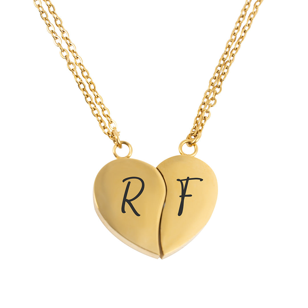 Collana Con Cuori Calamitati ✦ Noi due per Sempre