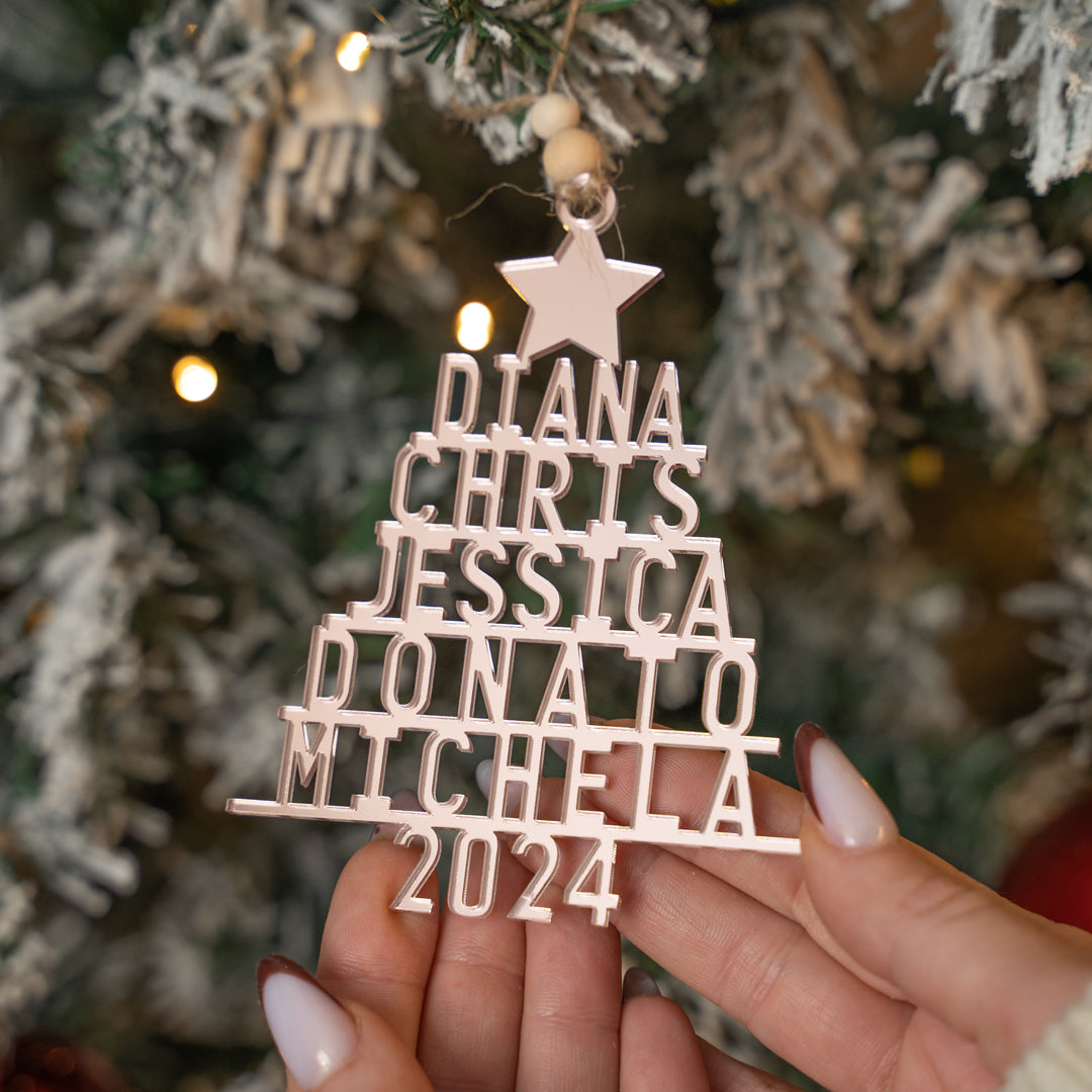 Albero dei Ricordi ・Pallina di Natale Personalizzata