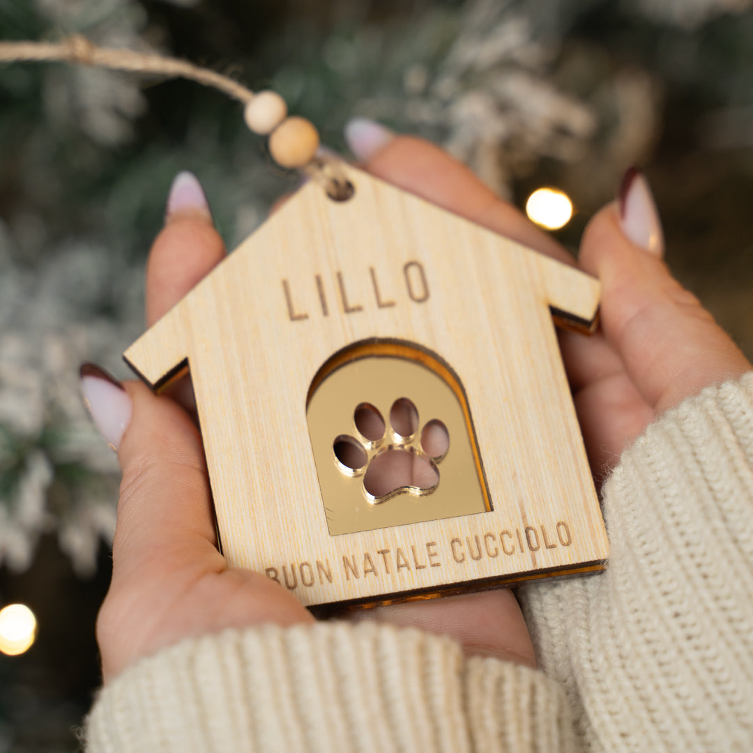 Cuccia del Natale ・Pallina di Natale Personalizzata