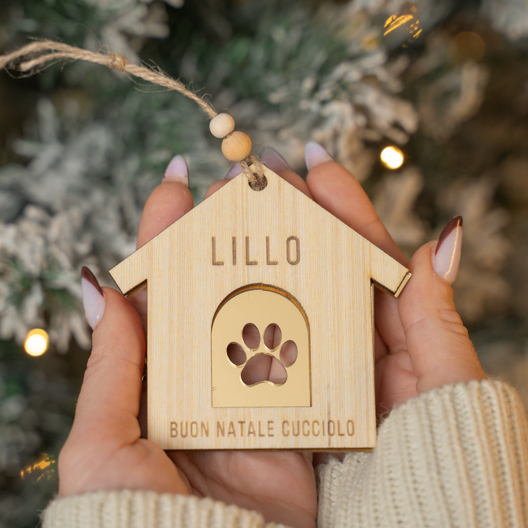 Cuccia del Natale ・Pallina di Natale Personalizzata