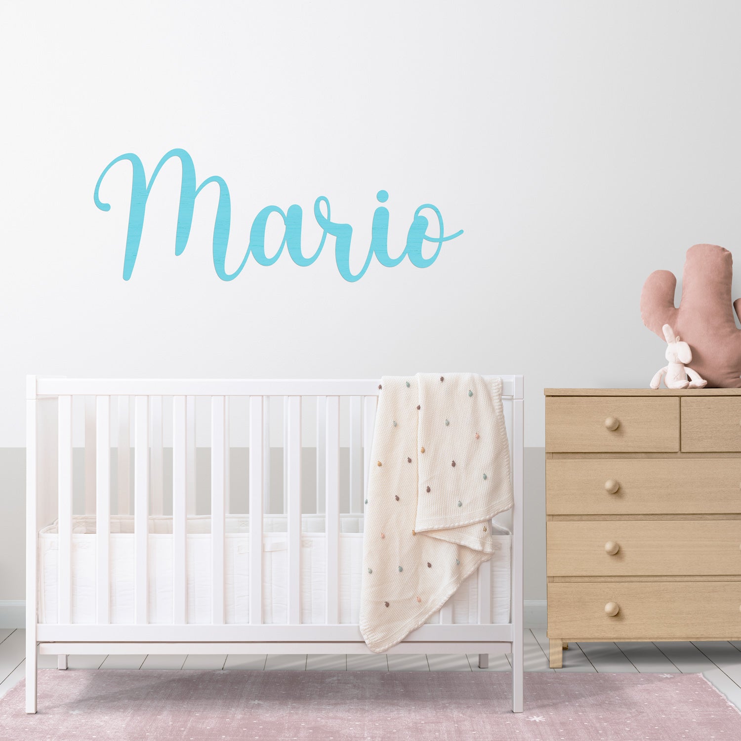 Decoro Nome personalizzato in Legno