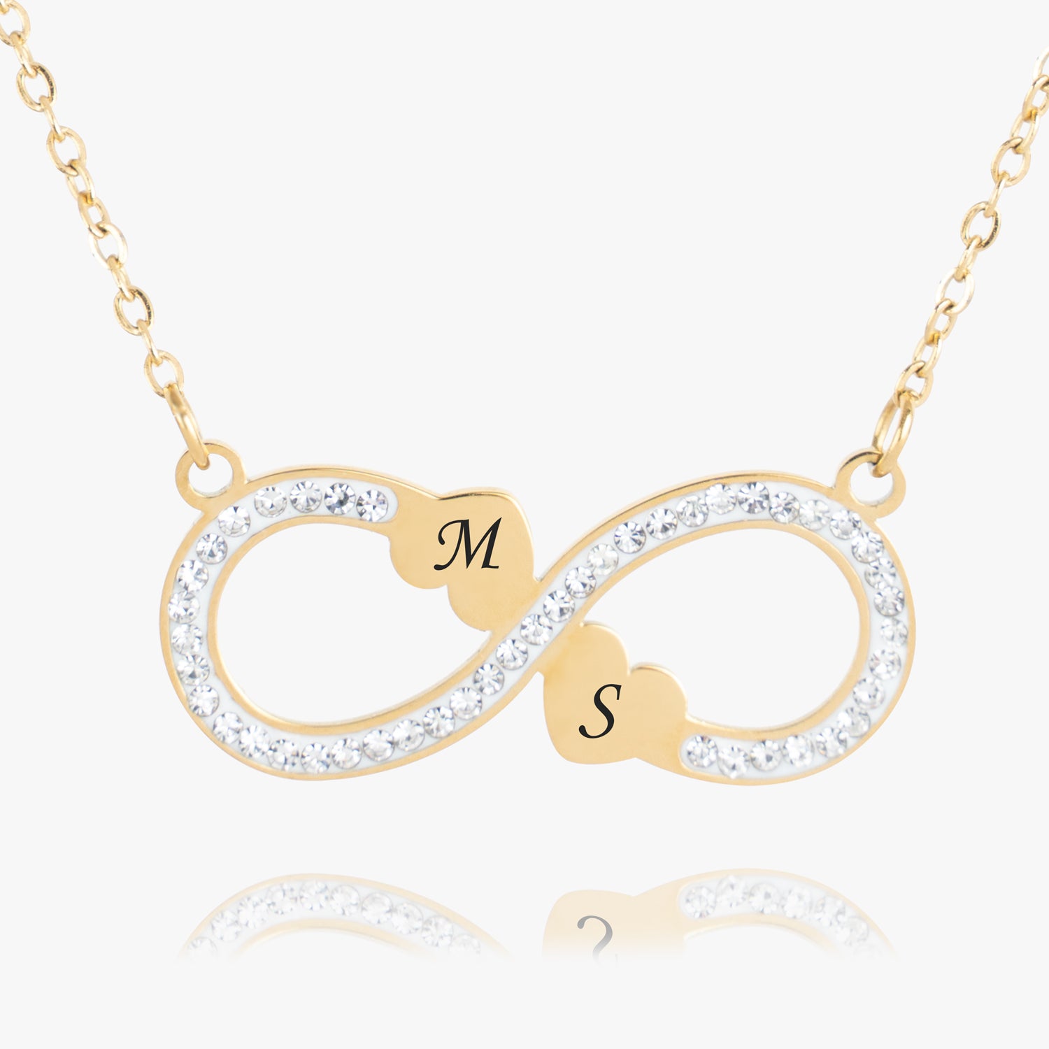 Ciondolo A Cuore Personalizzato Con Cristalli Swarovski Rossi E Incisione – Regalo Unico Per San Valentino