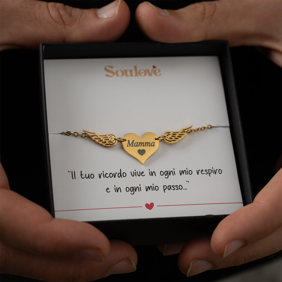 Bracciale Angelo Mio ✦ Incidi il nome del tuo Angelo