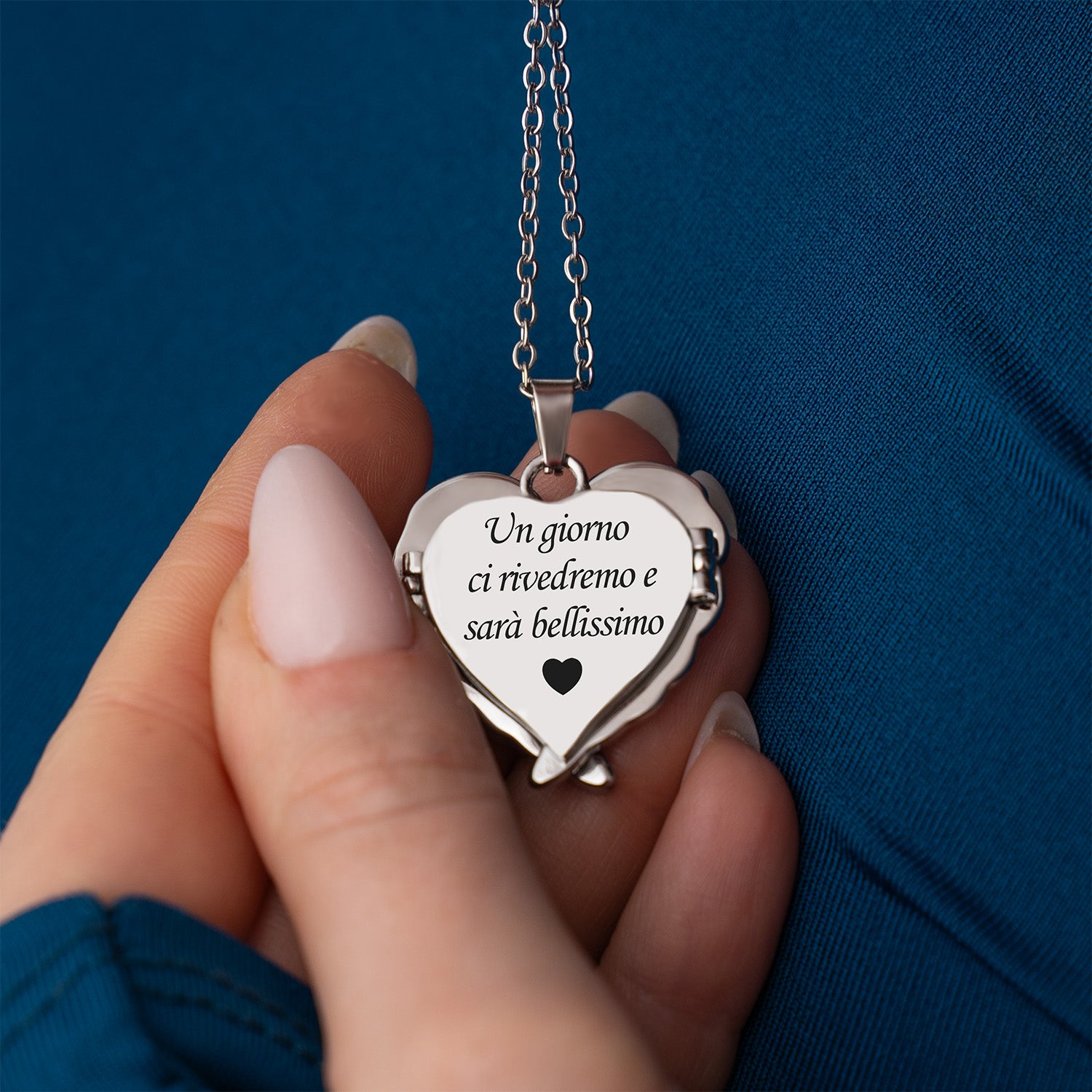 Collana Angelo con incisione Personalizzata ✦ Collana Eternal Angel