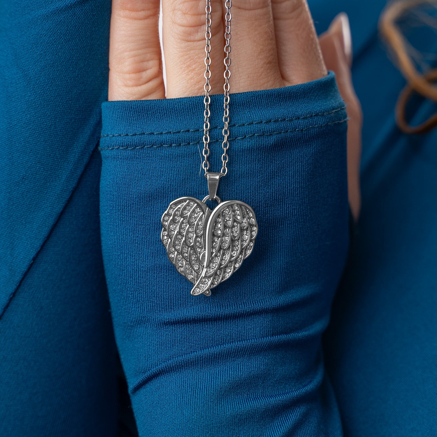 Collana Angelo con incisione Personalizzata ✦ Collana Eternal Angel