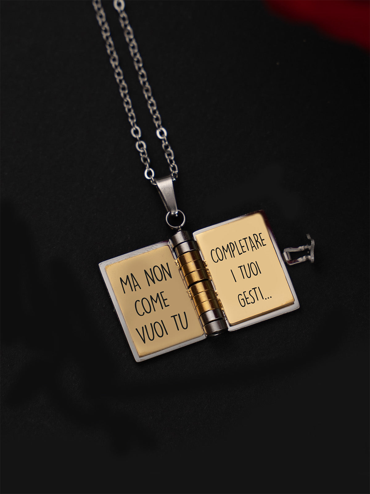 Collana Libro con Dedica ✦ Ho Bisogno di Amarti