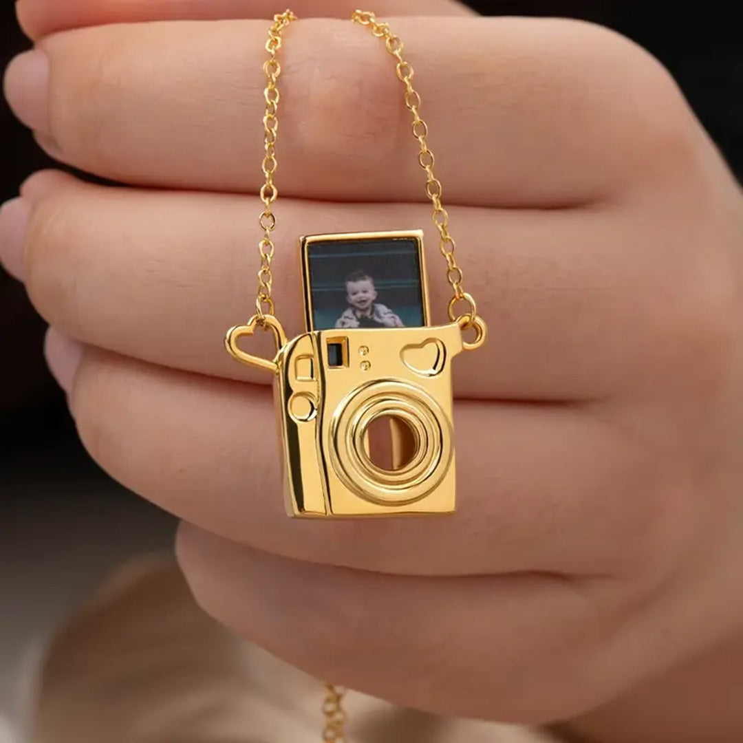 Collana Polaroid con foto Personalizzata