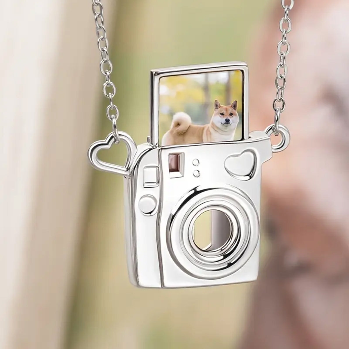 Collana Polaroid con foto Personalizzata