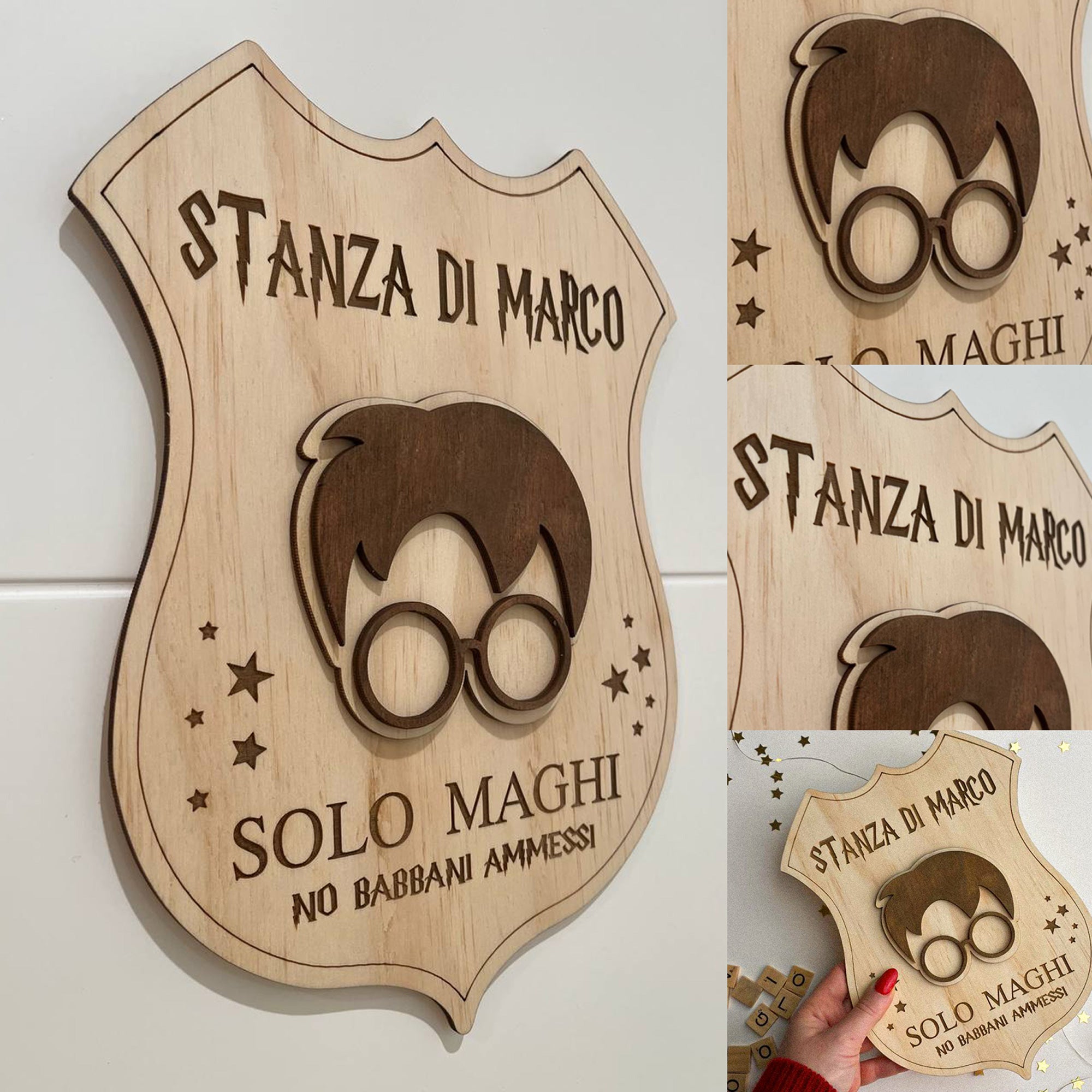 Fuori porta a tema Harry Potter Personalizzato